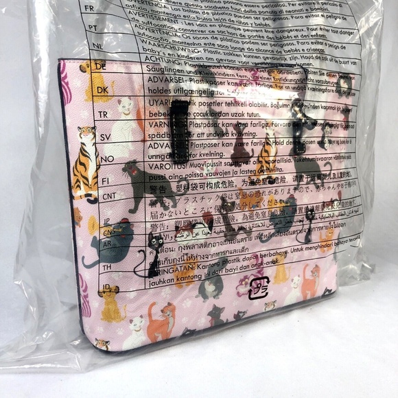2024 Disney Parks Dooney & Bourke Disney Cats Shopper Tote Purse I - NEW Actual - Picture 4 of 5